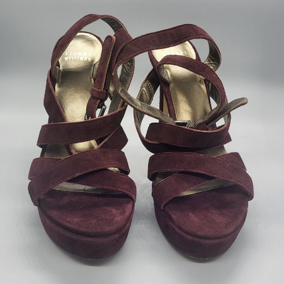 Stuart Weitzman Soundtrack Platform Sandals - Picture 6 of 16